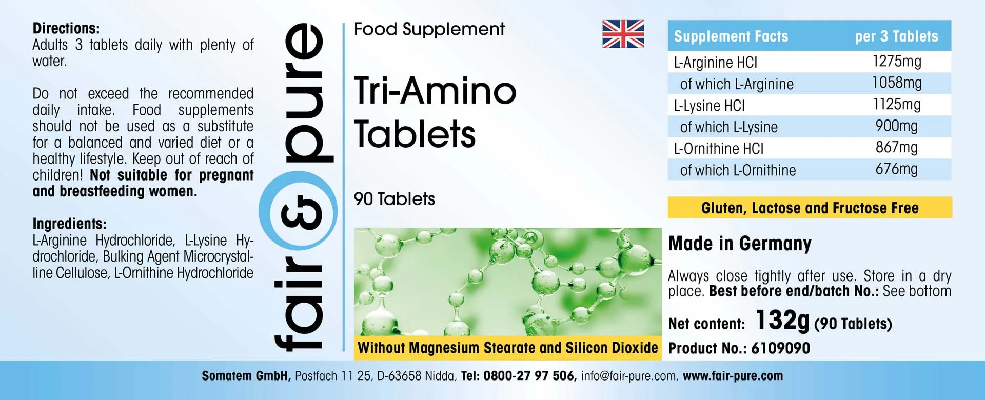 Tri-Amino Tabletten