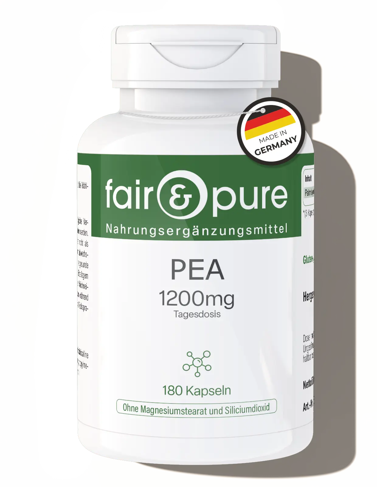 PEA 1200mg - 180 gélules | fair-pure