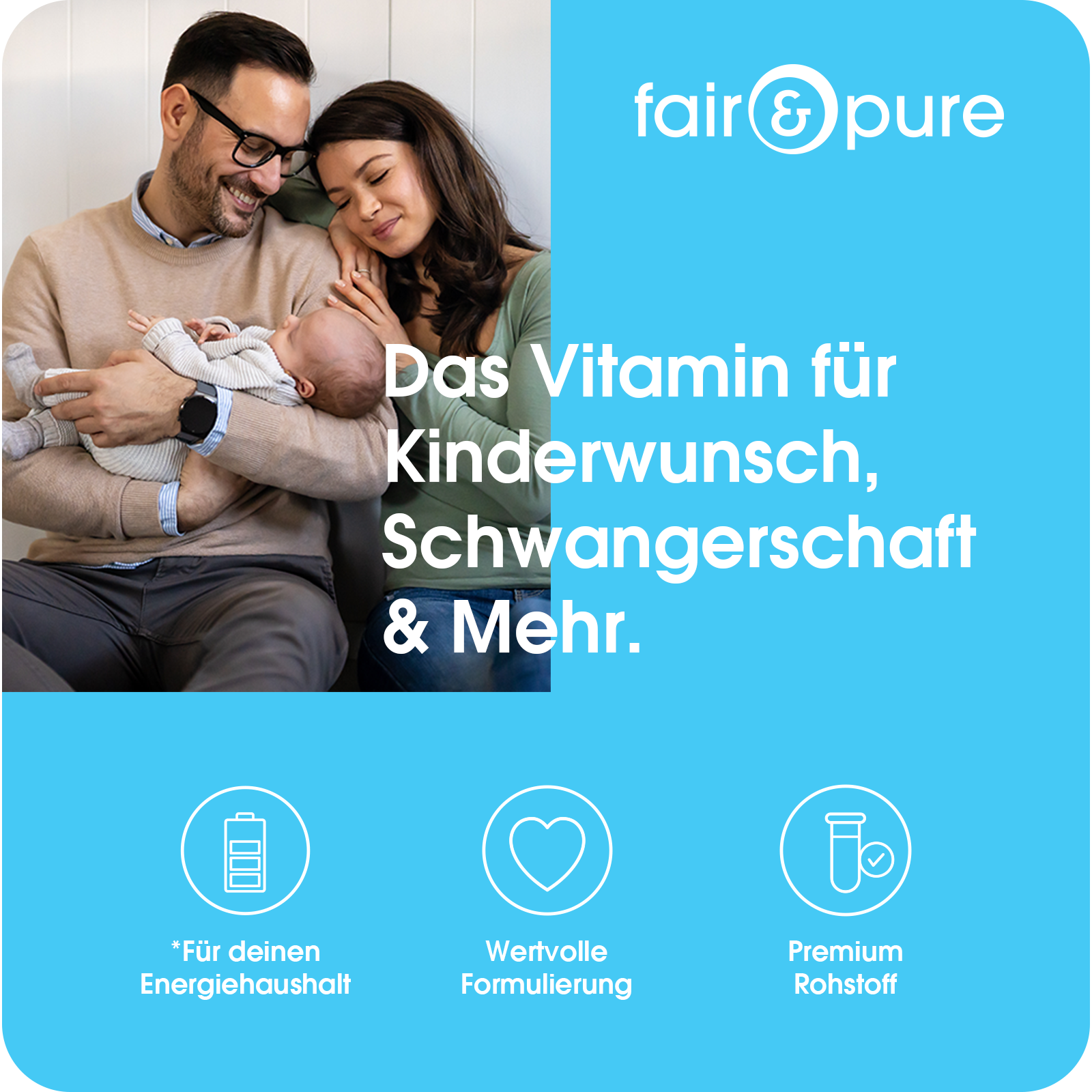 Folic Acid 5mg - 180 Tablets | fair-pure