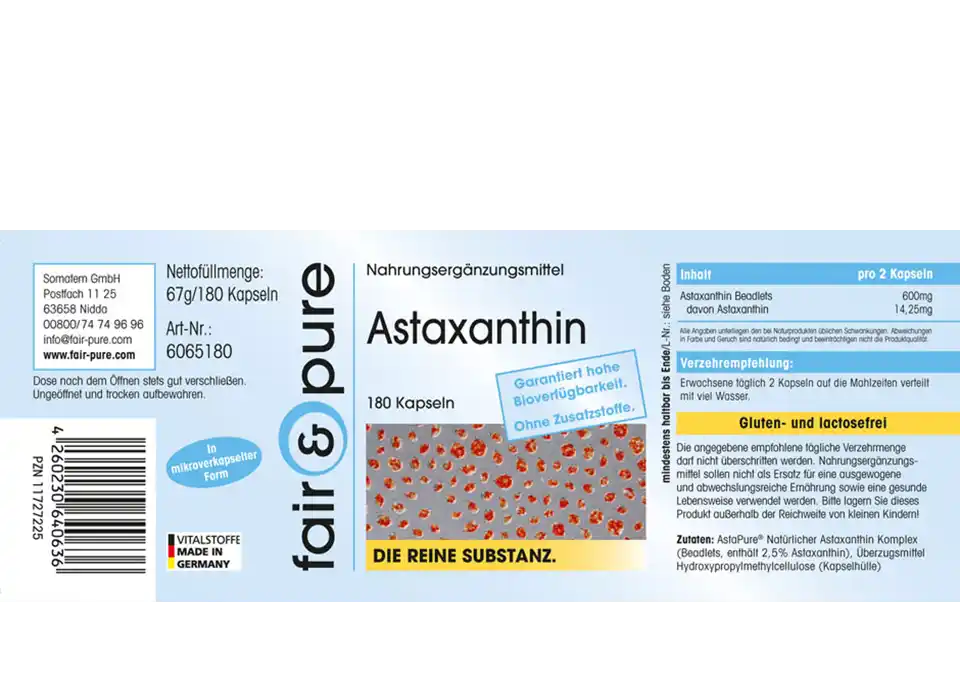 Astaxanthine 14mg