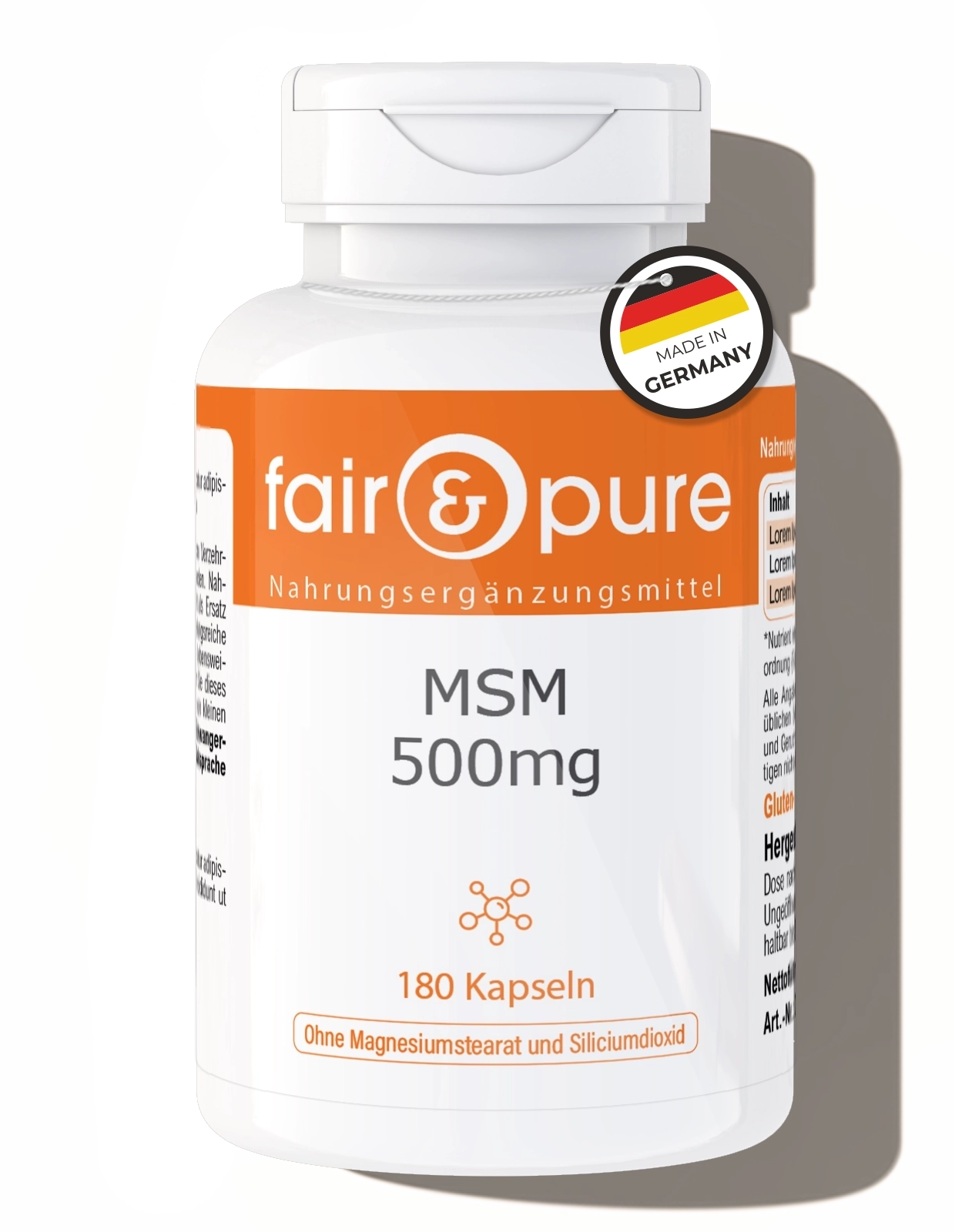 MSM 500mg MSM 500mg