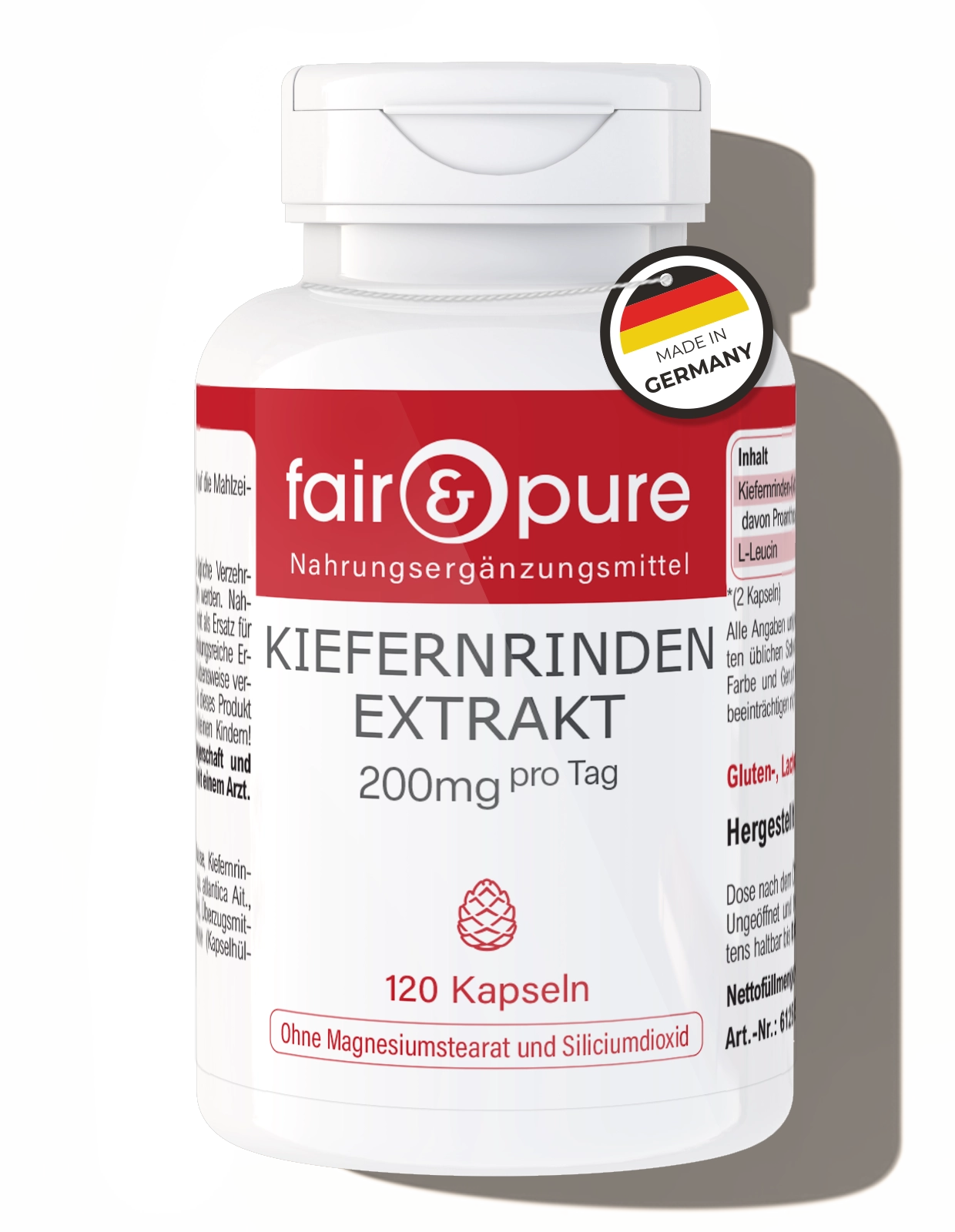 Extrait d'écorce de pin 100mg Extrait d'écorce de pin 100mg