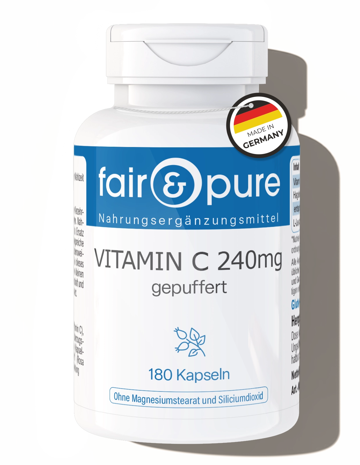 Vitamine C 240mg Tamponné Vitamine C 240mg Tamponné