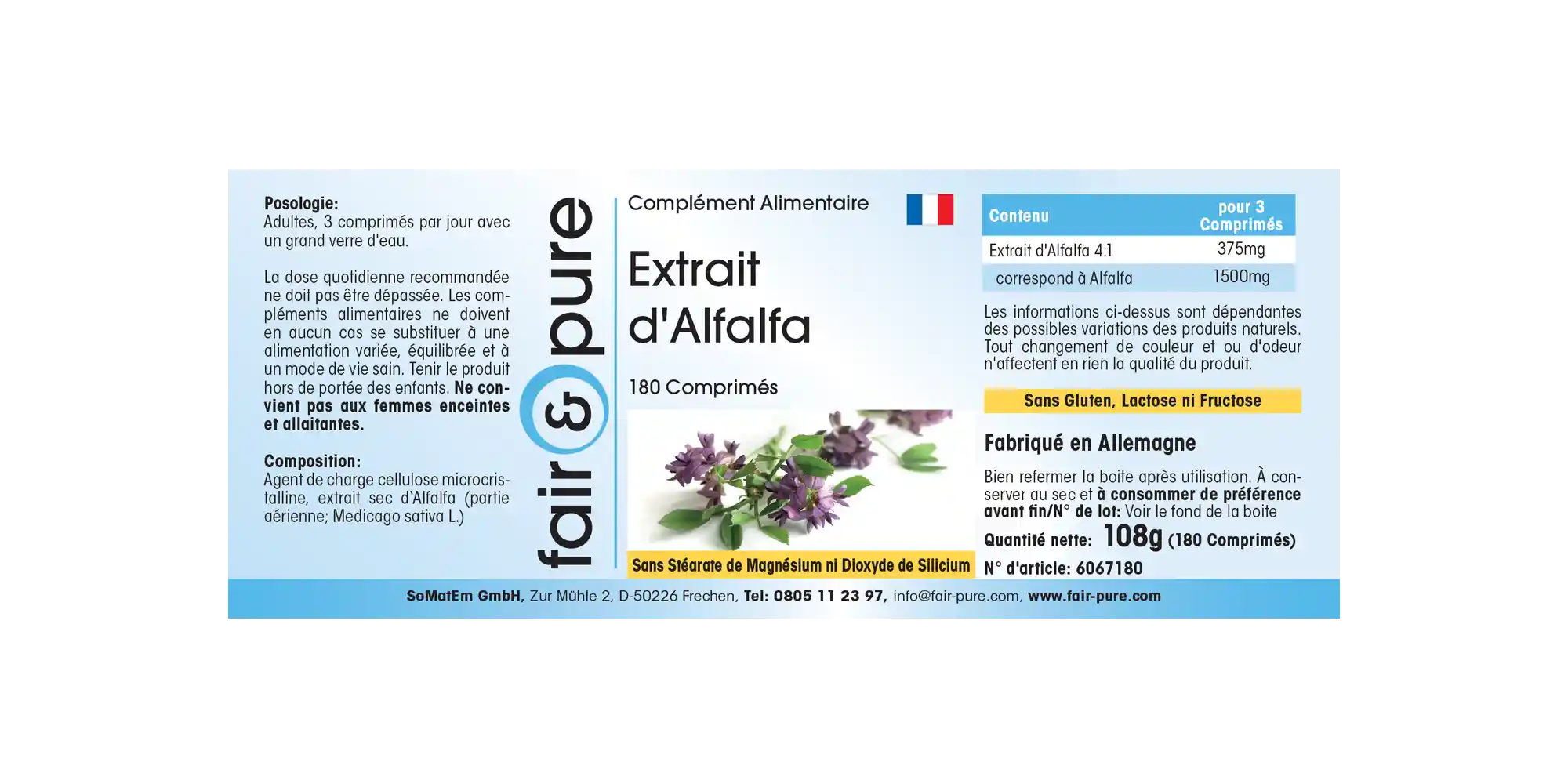 Alfalfa extract