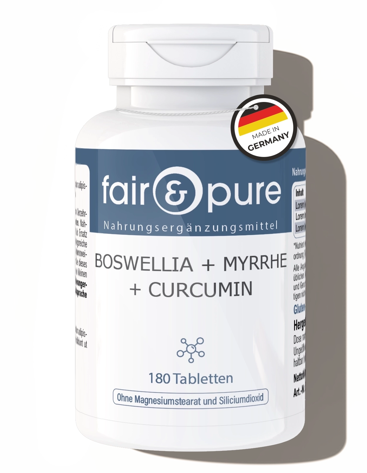 Boswellia + Myrrhe + Curcumine Boswellia + Myrrhe + Curcumine