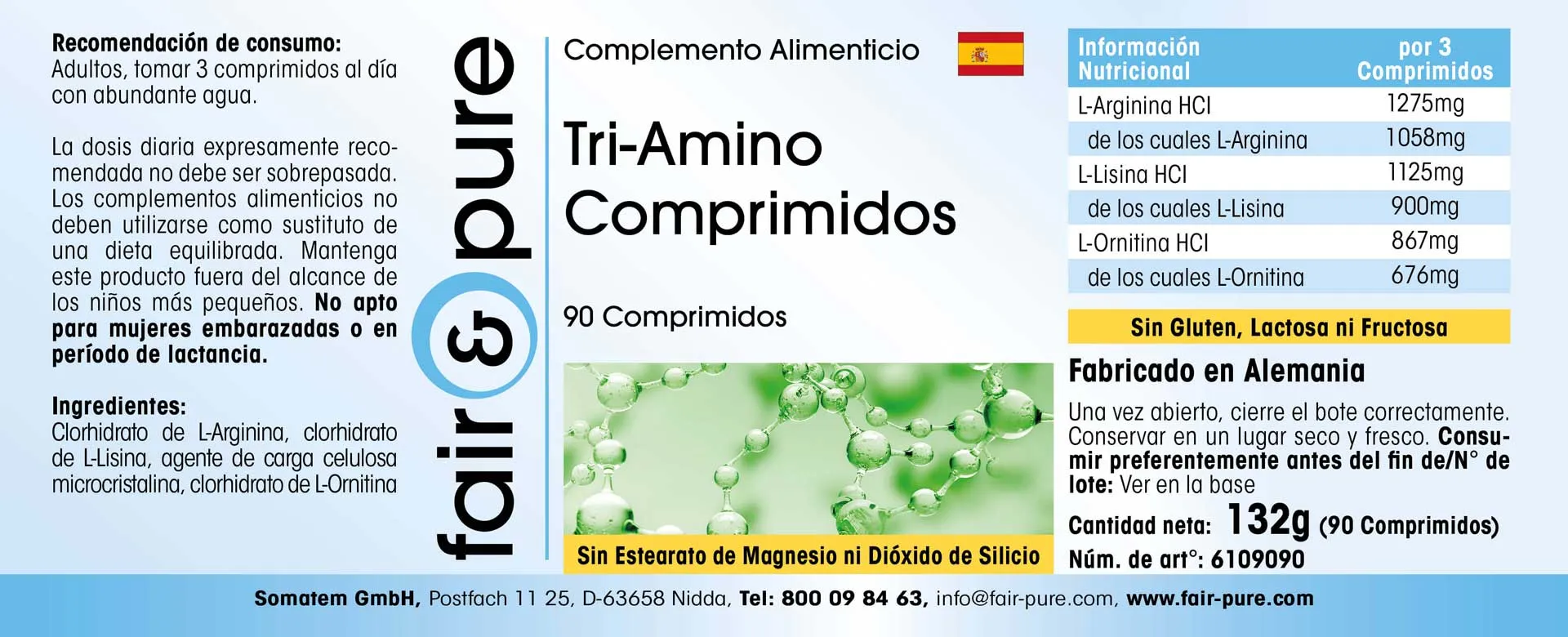 Tri-Amino comprimés