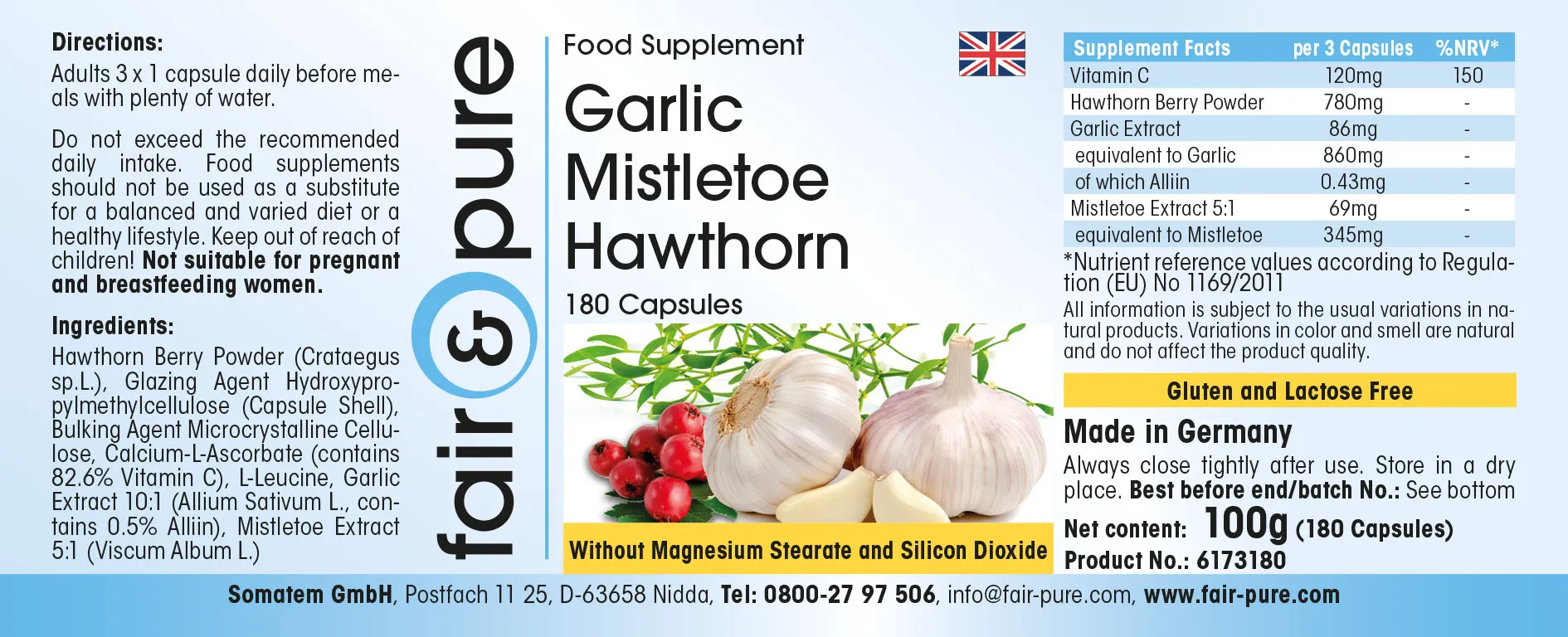 Garlic Mistletoe Hawthorn