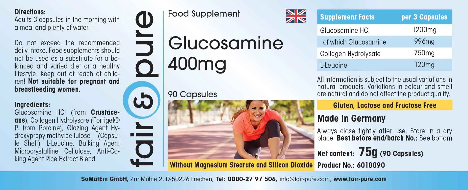 Glucosamin 400mg