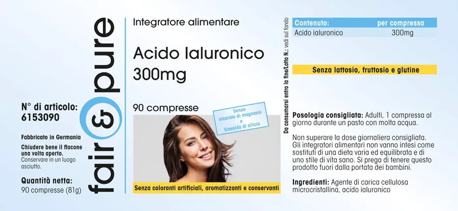 Acido ialuronico 300mg
