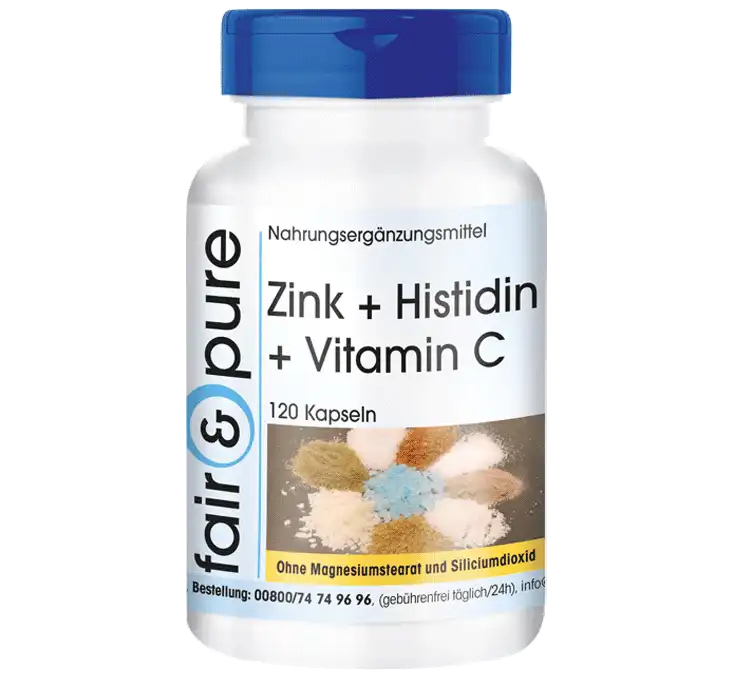 Zinc + Histidina + Vitamina C