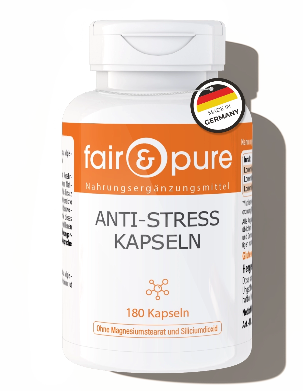 Anti-Stress Kapseln | fair-pure