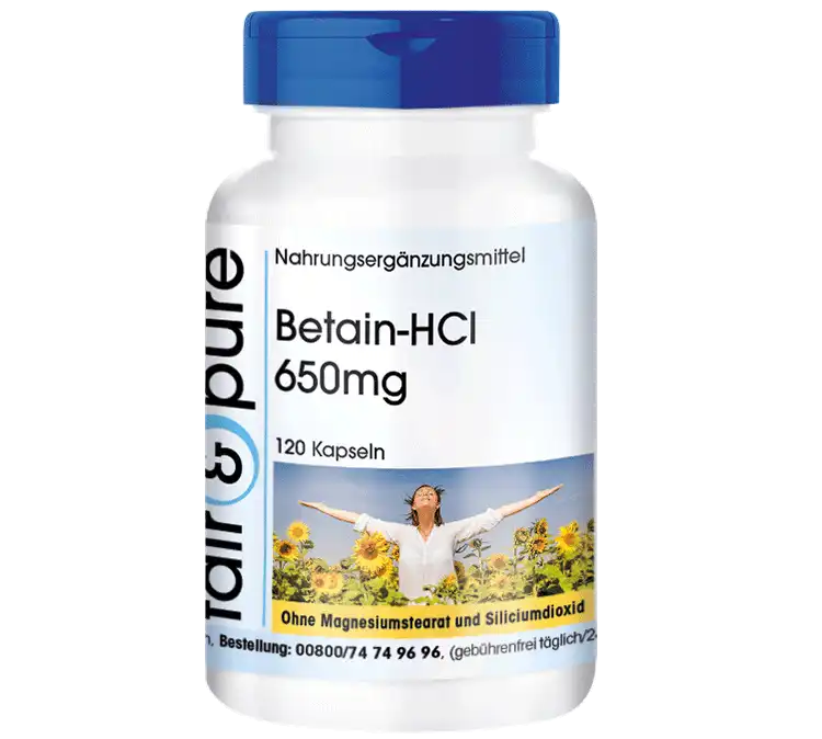Betaine capsules 650mg
