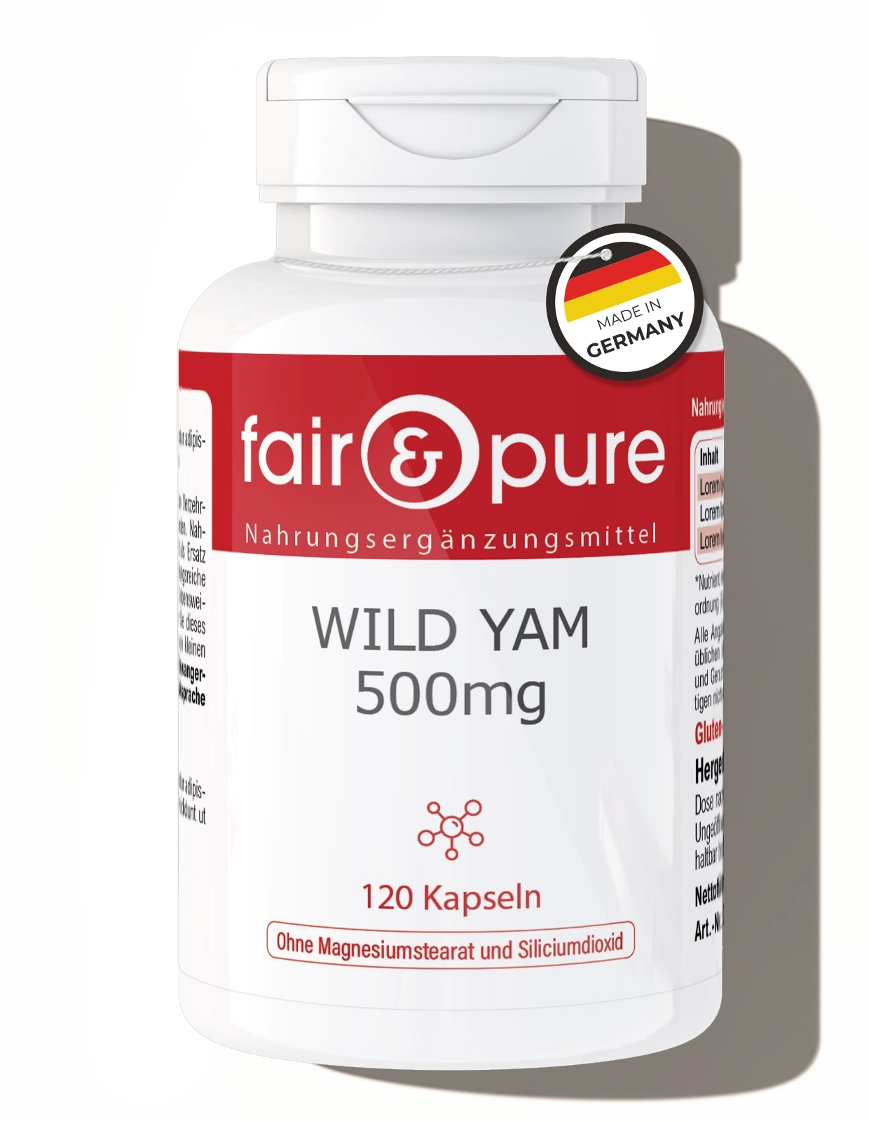 Ñame silvestre 500mg