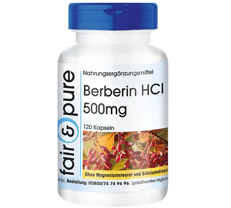 Berberine HCl 500mg