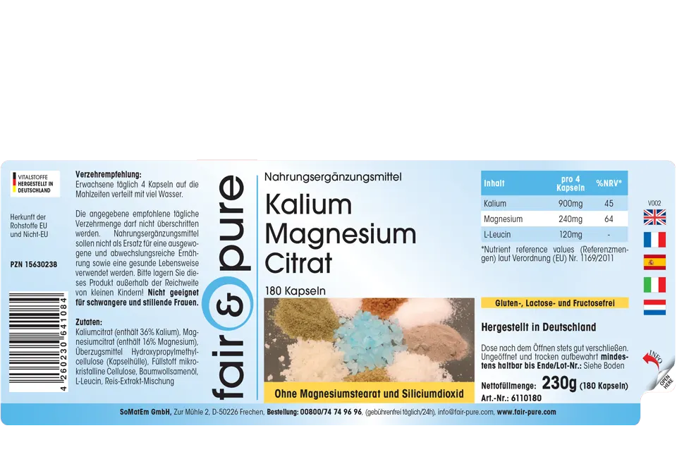 Kalium-Magnesium Citrat