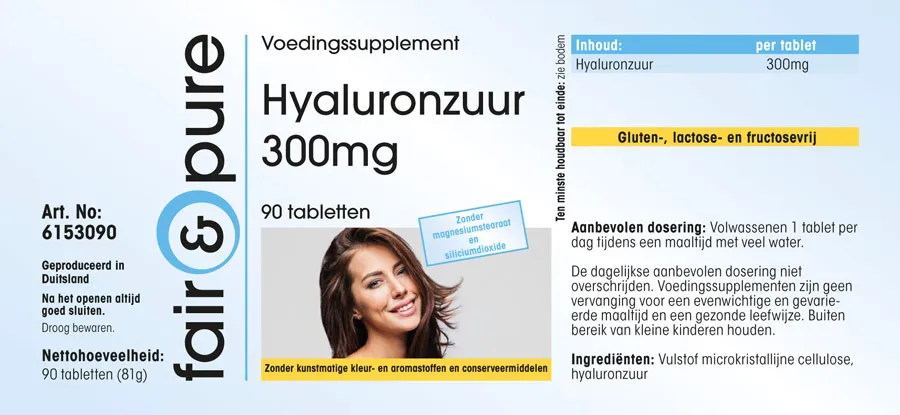 Hyaluronzuur 300mg