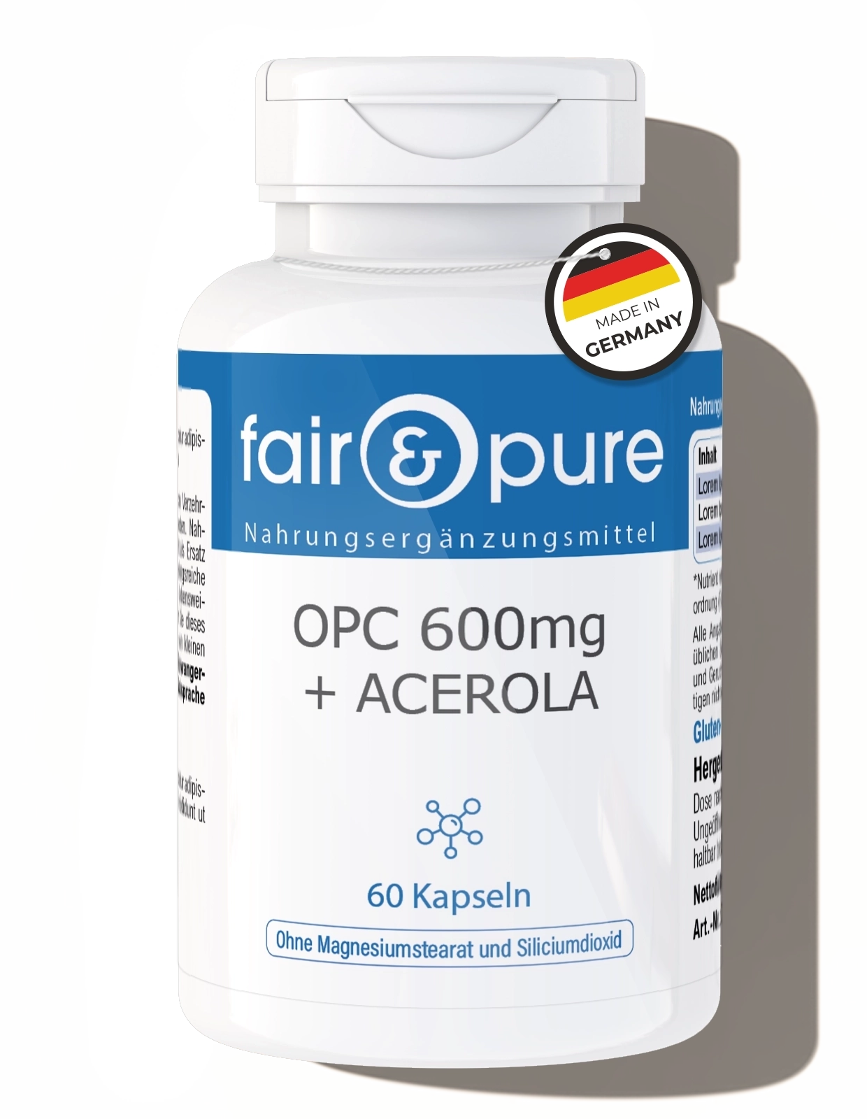 OPC 600mg + Acerola | fair-pure