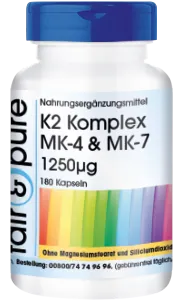 Complexe de Vitamines K2 1250µg 