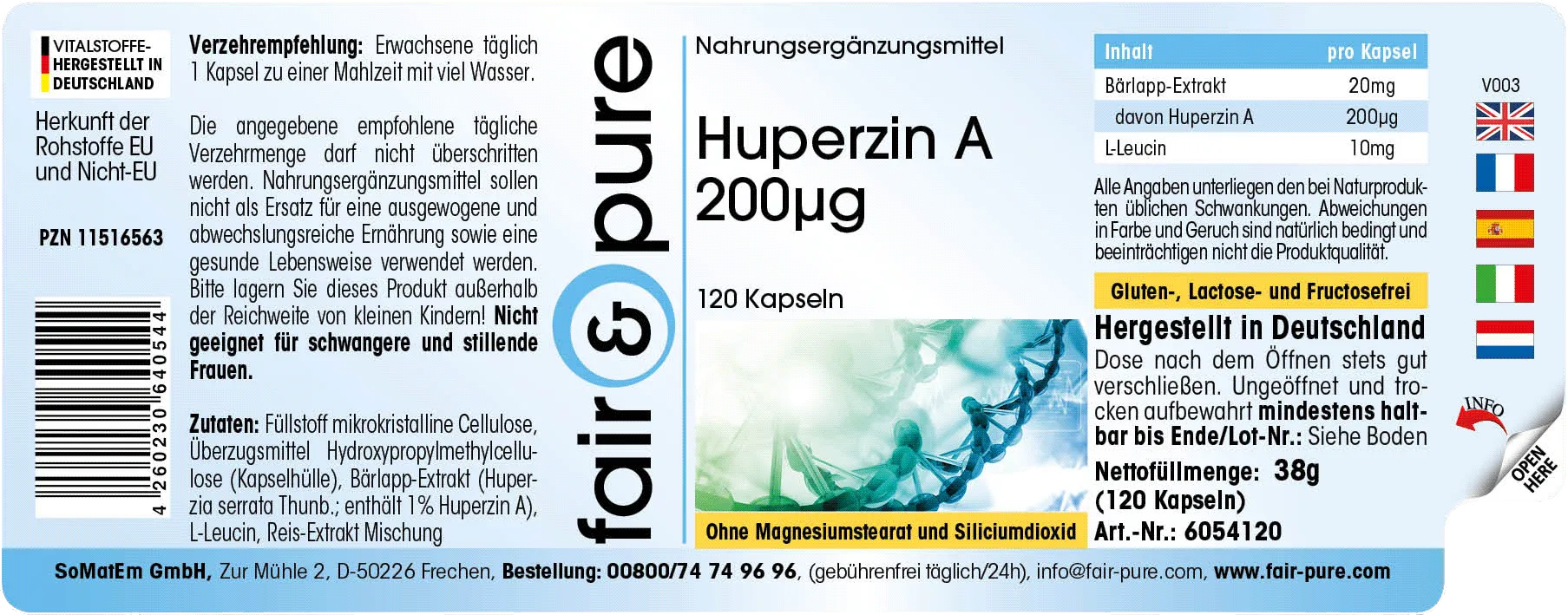 Huperzine A 200µg