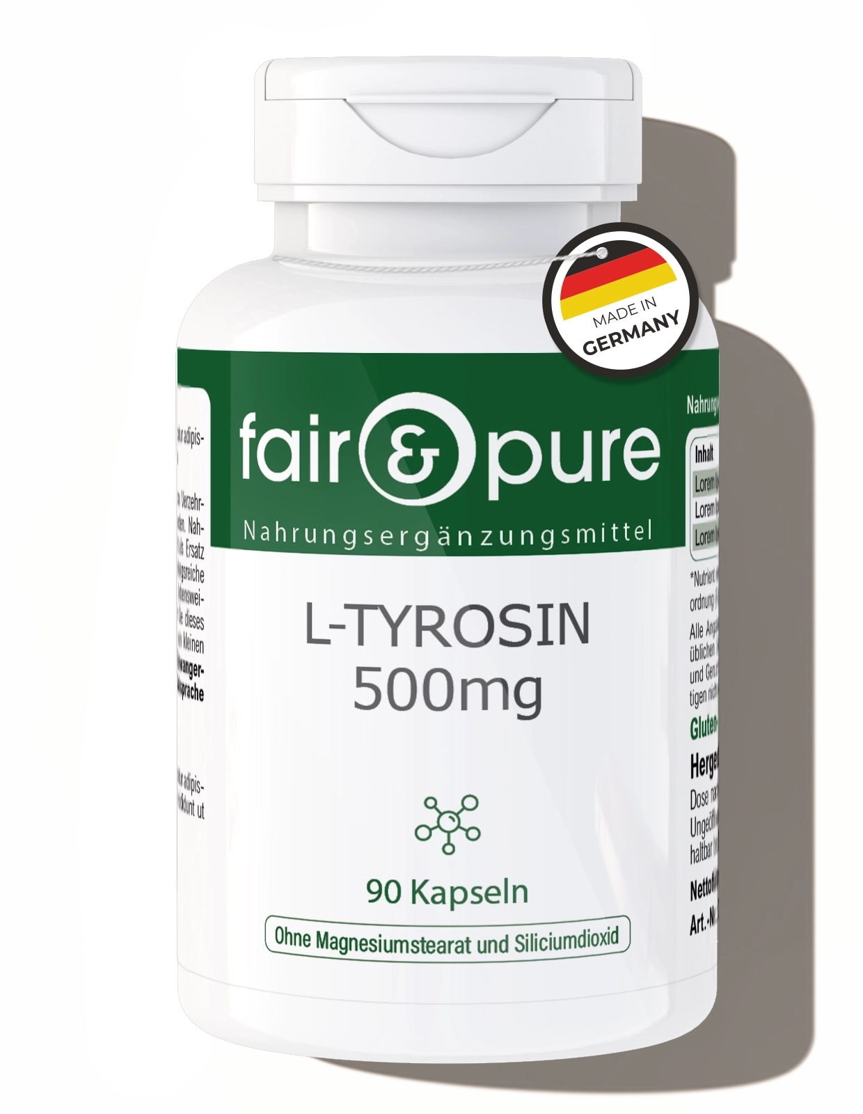 L-Tirosina 500mg