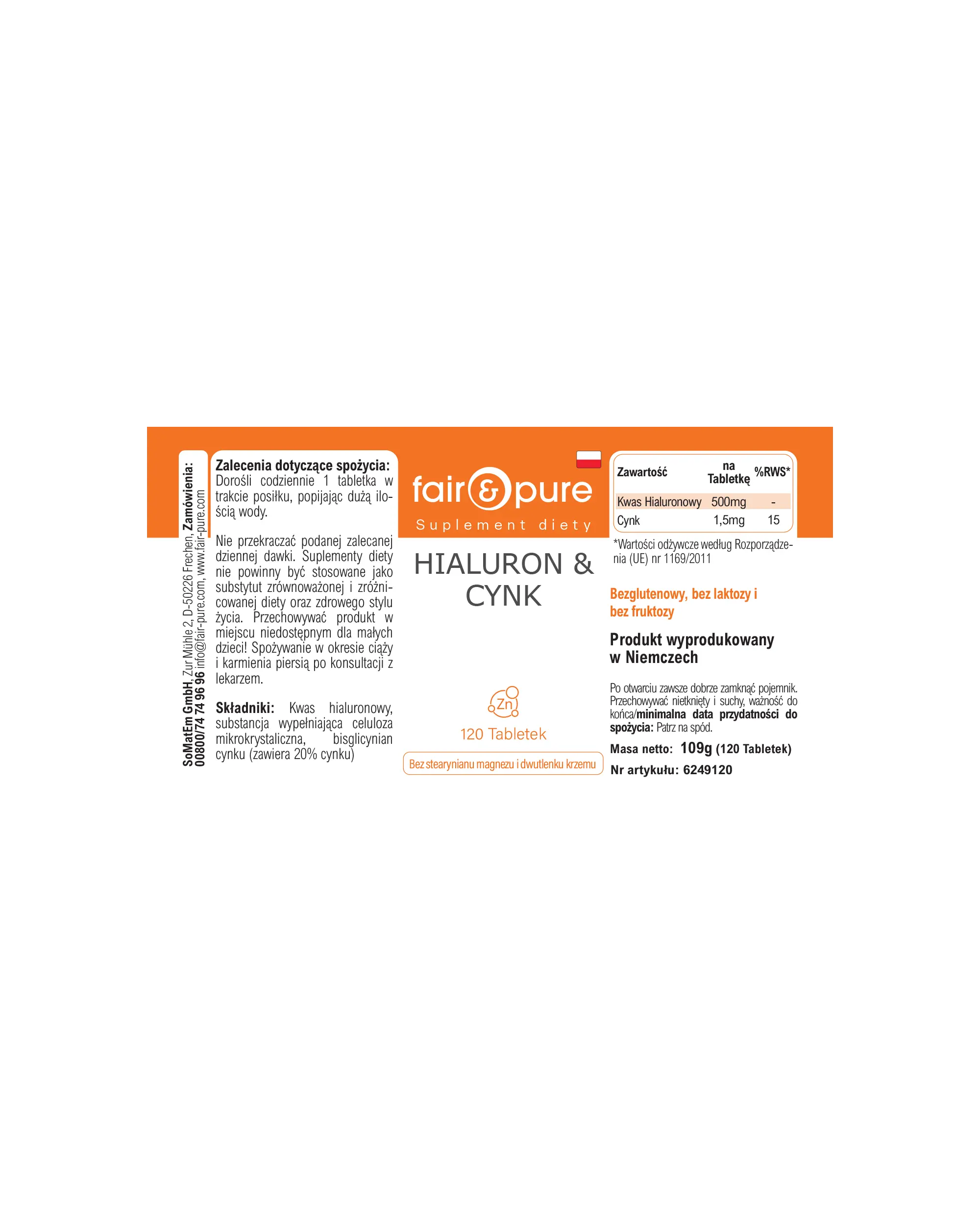 Ialuron & Zinco - 120 Compresse | fair-pure