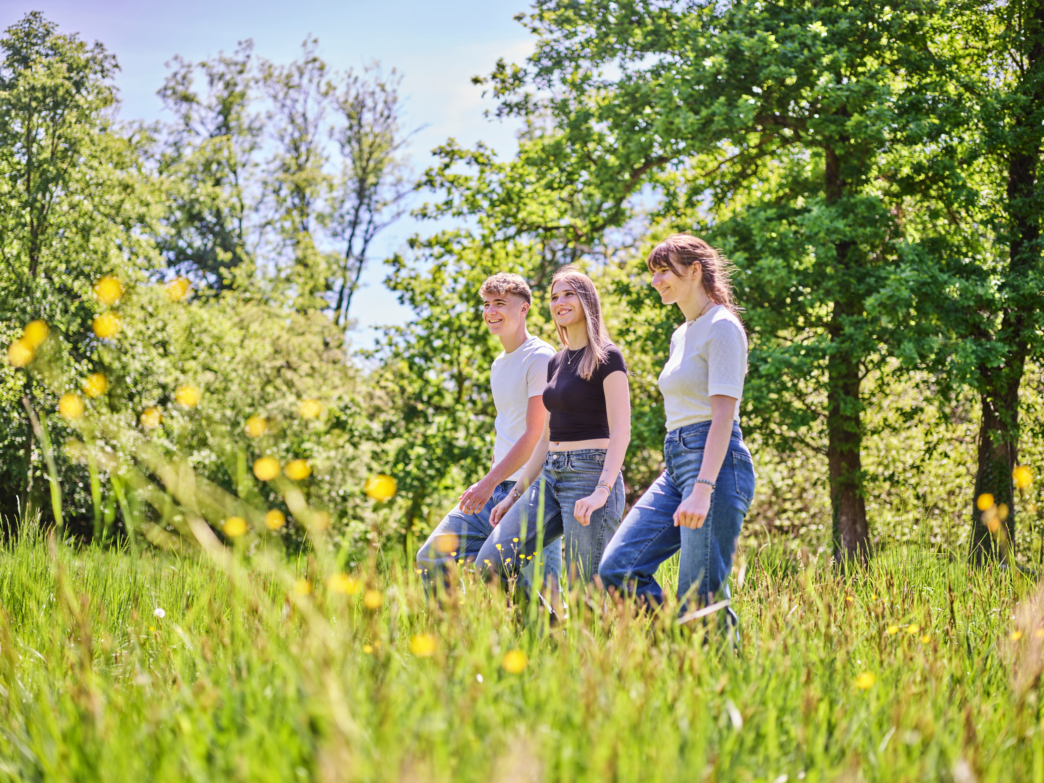 Familie in der Natur