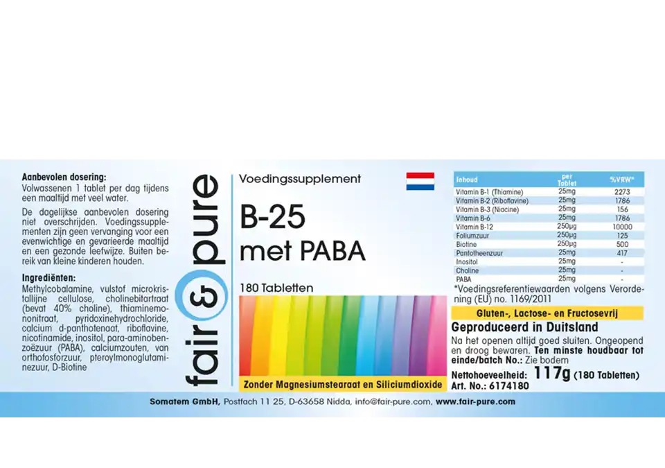 Vitamin B Komplex - mit PABA