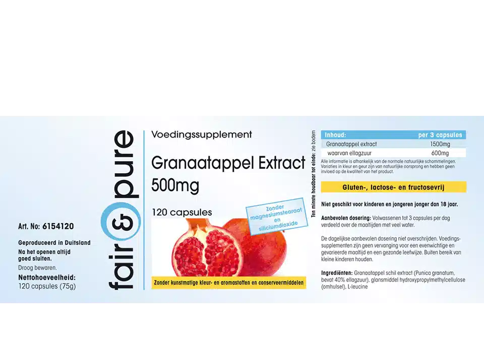 Granatapfel-Extrakt 500mg