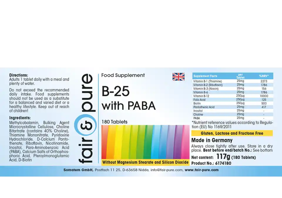 Vitamin B Komplex - mit PABA