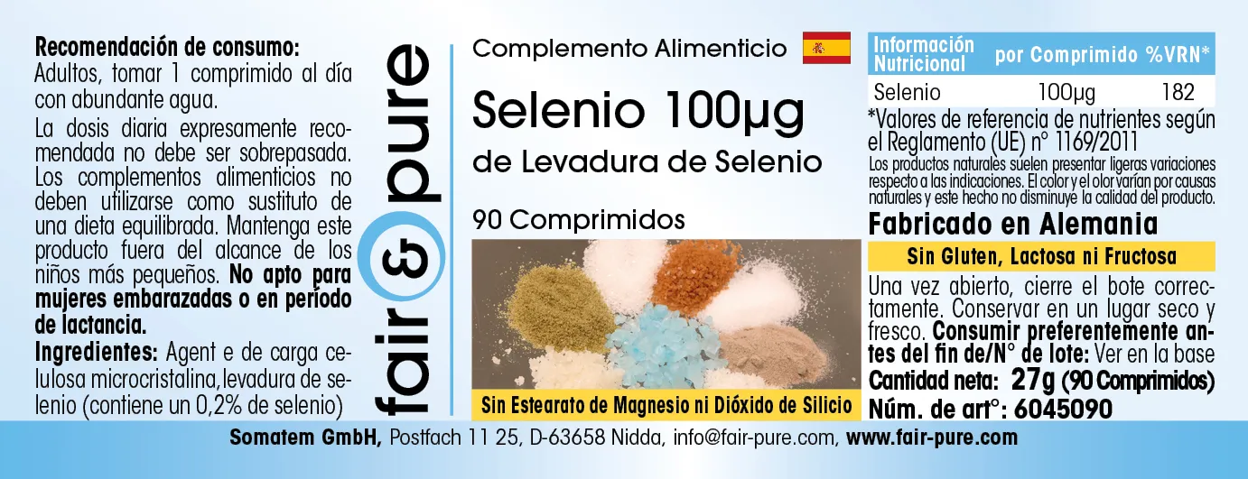 Sélénium 100µg