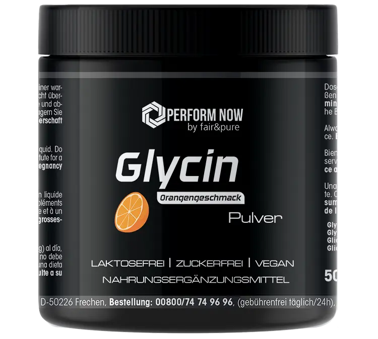 Glycine Powder with Orange Flavor – 500 g