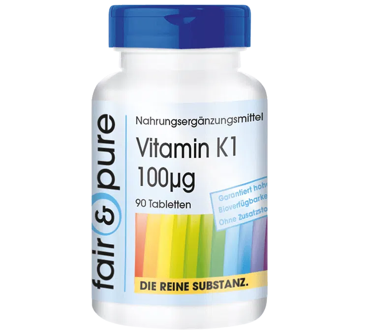AUSGELISTET- Vitamin K1 100μg | fair-pure