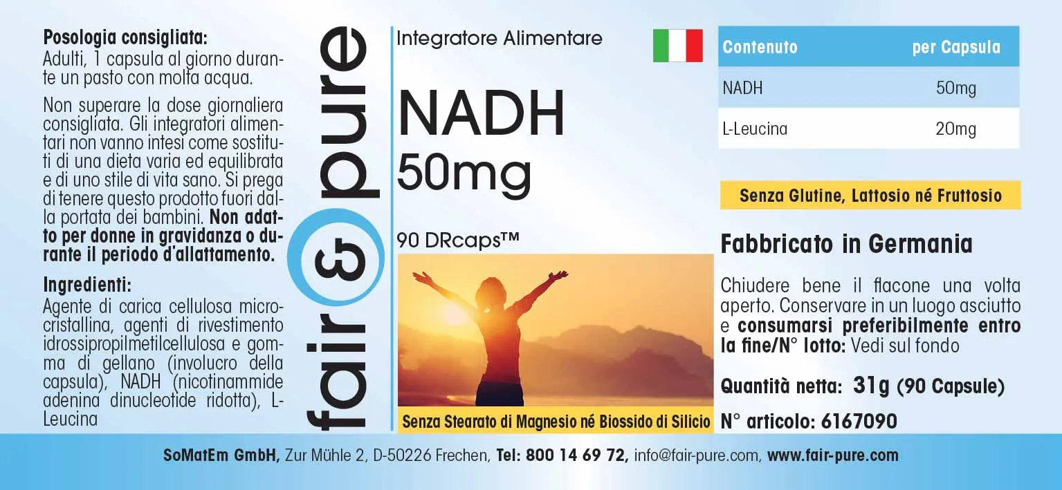 NADH 50mg