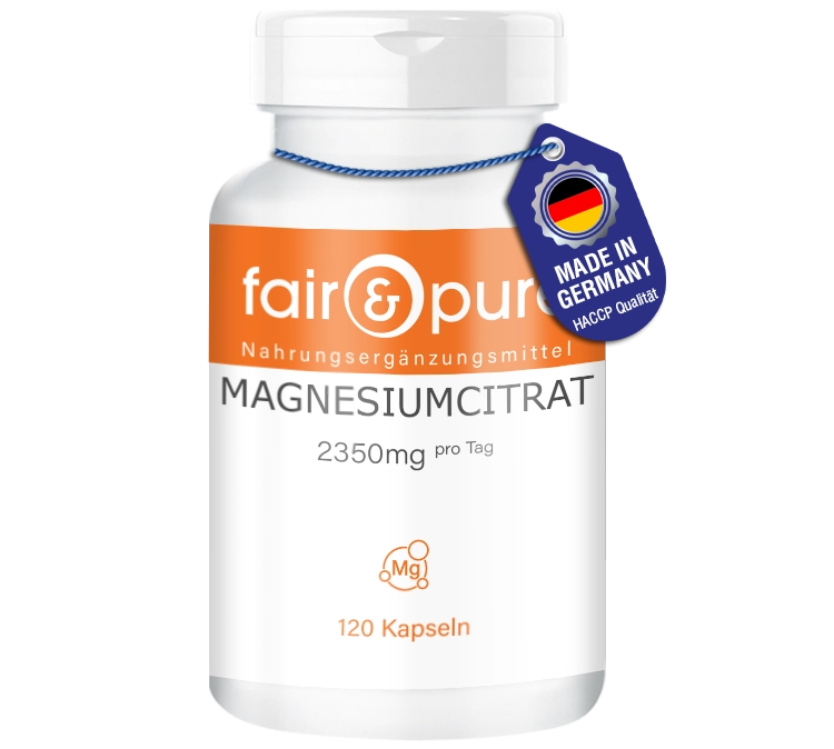 Citrate de Magnésium 2350mg - 120 Gélules