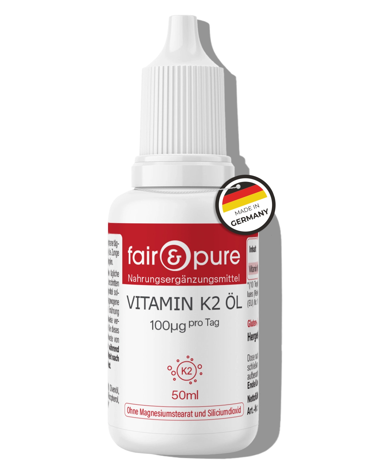 Vitamina K2 líquida 100µg