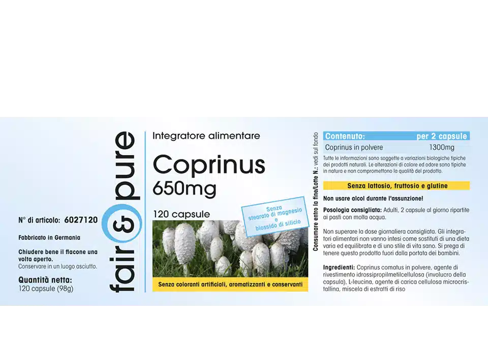 Coprinus 650mg