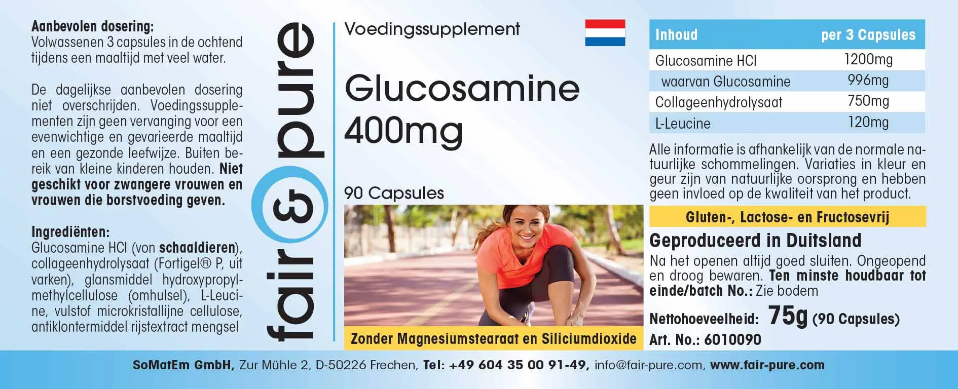Glucosamina 400mg