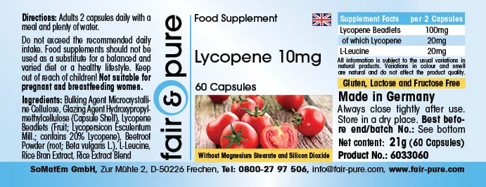 Lycopene 10mg