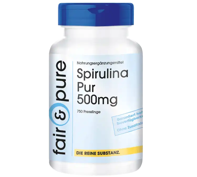 Spirulina 500mg - Sale - best before - 02/25