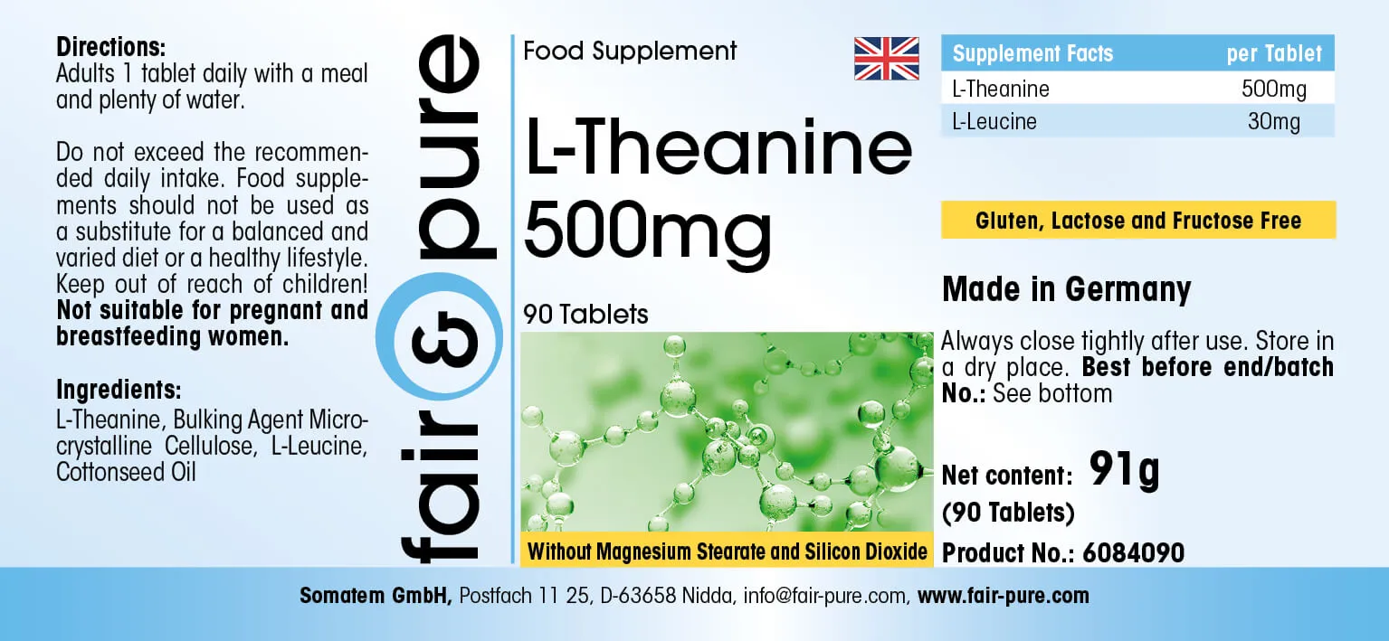 L-Théanine 500mg