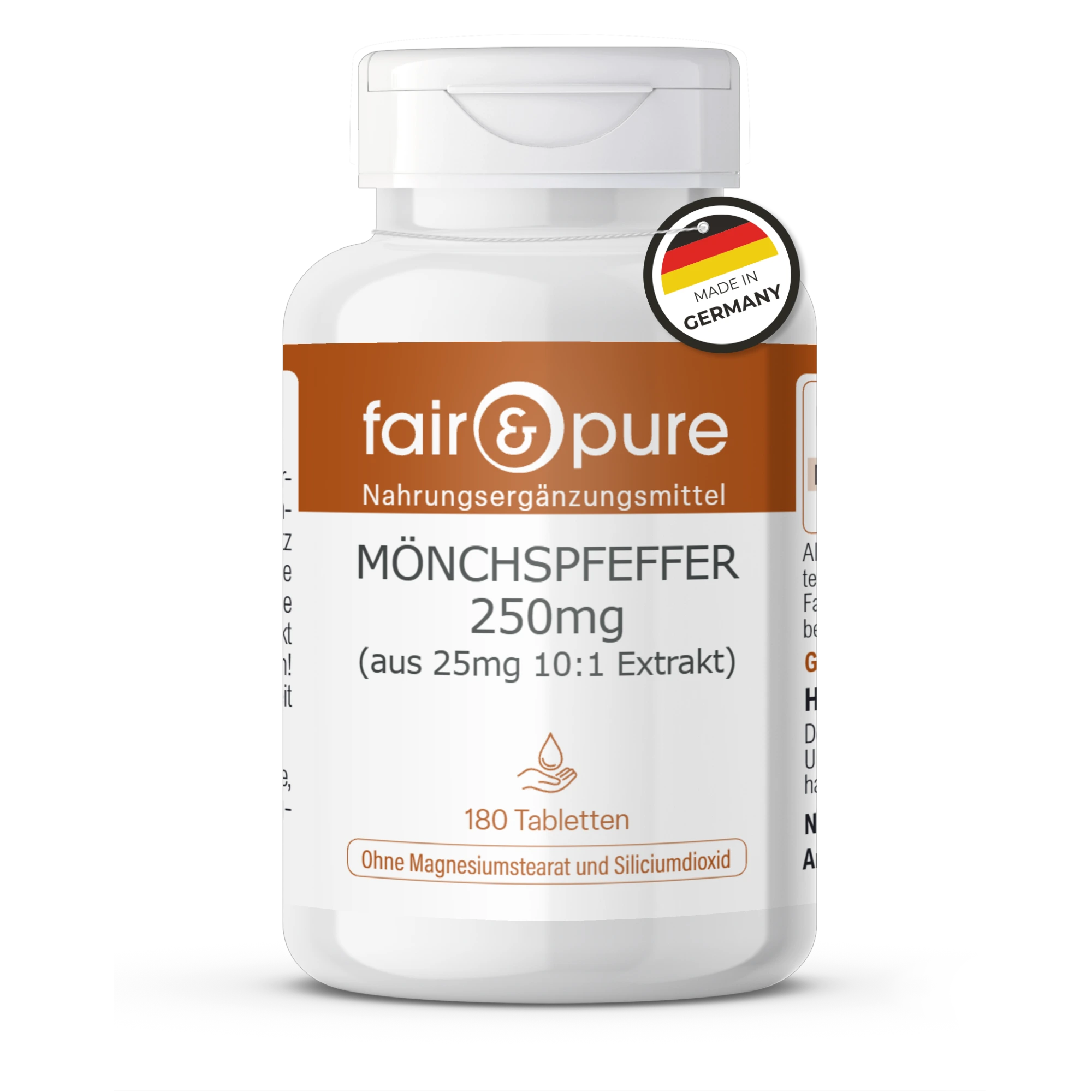 AGNOCASTO 250mg (da 25mg di estratto 10:1) - 180 Compresse | fair-pure