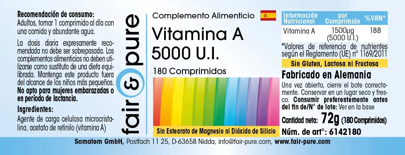 Vitamine A 5000 I.E. 