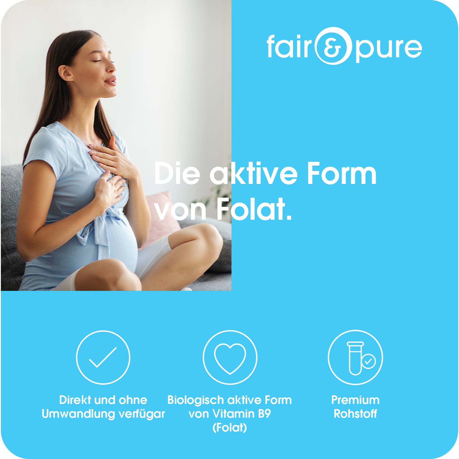 5-MTHF 1000µg - 180 Compresse | fair-pure