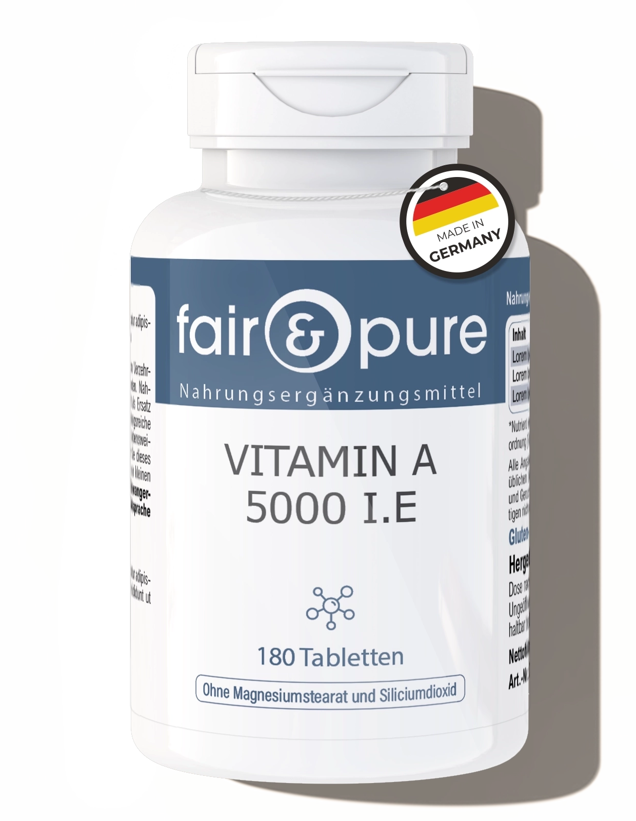 Vitamin A 5000 I.E | fair-pure