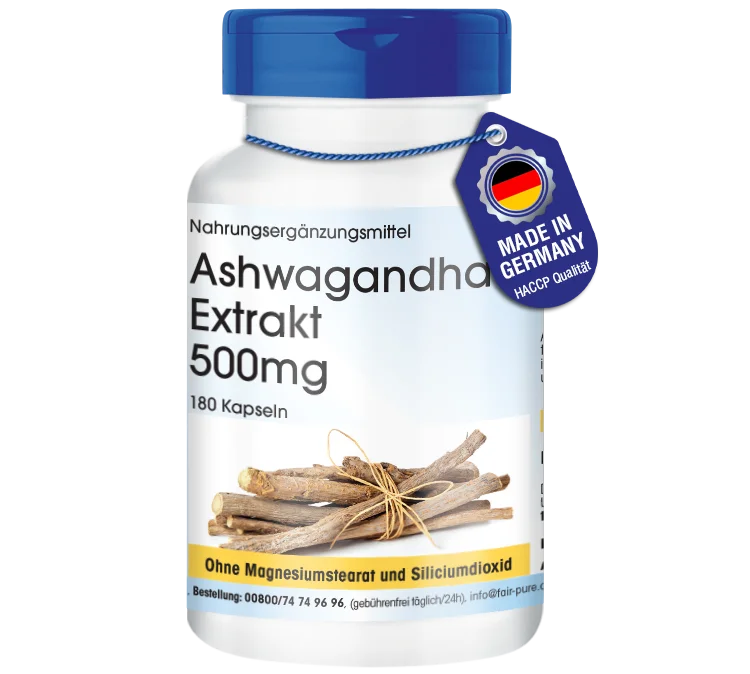 Ashwagandha Extrakt 500mg