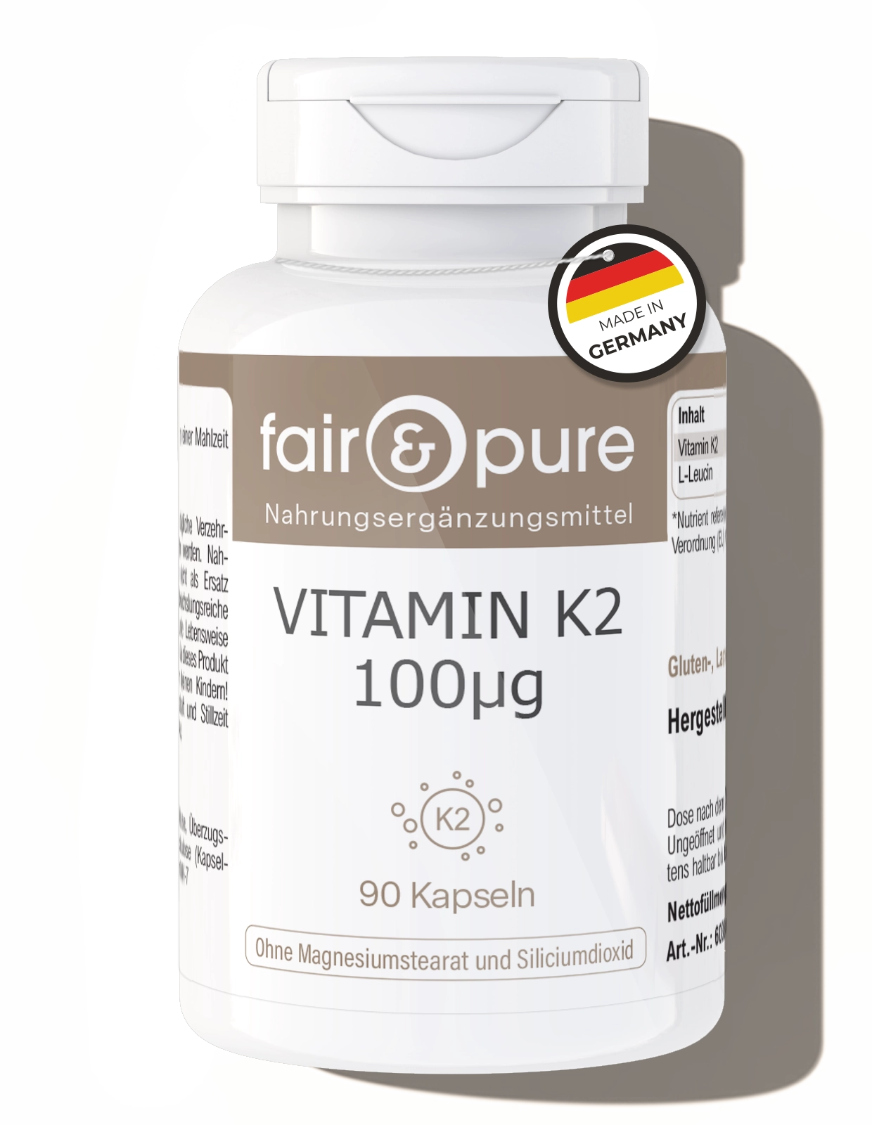 Vitamin K2 100μg | fair-pure Vitamin K2 100μg | fair-pure