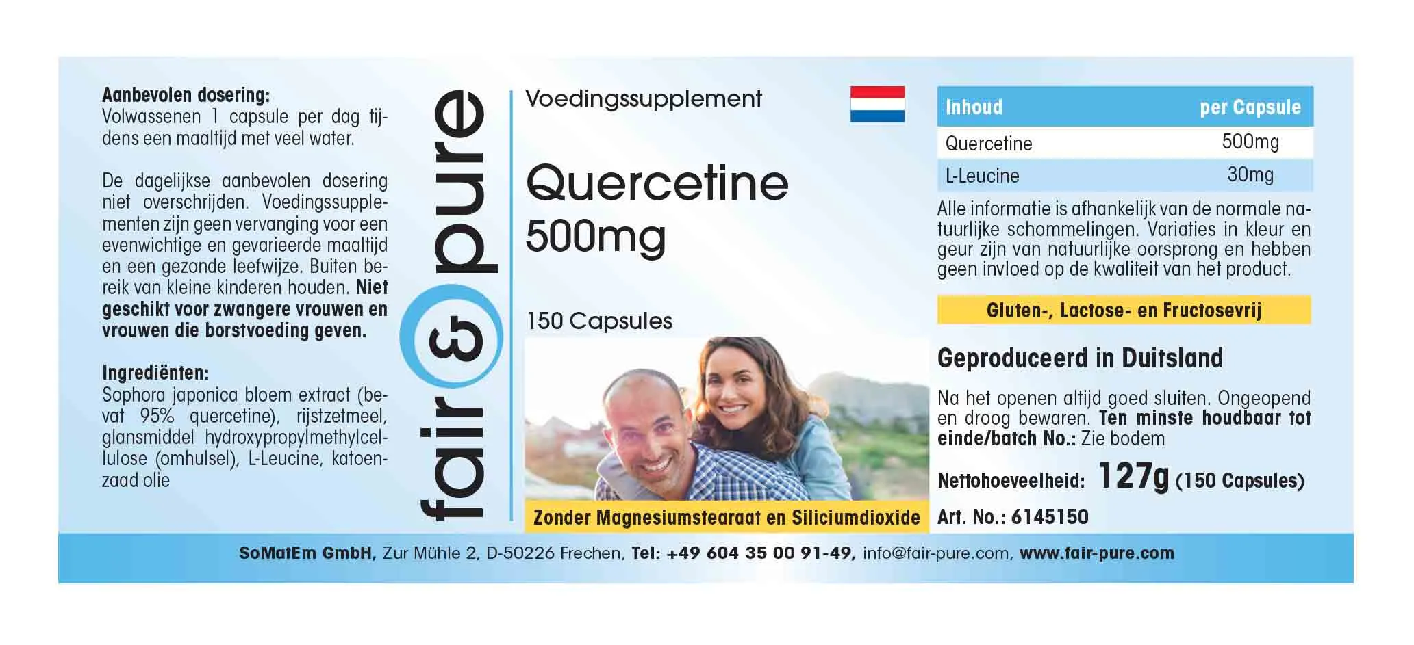 Quercetine 500mg