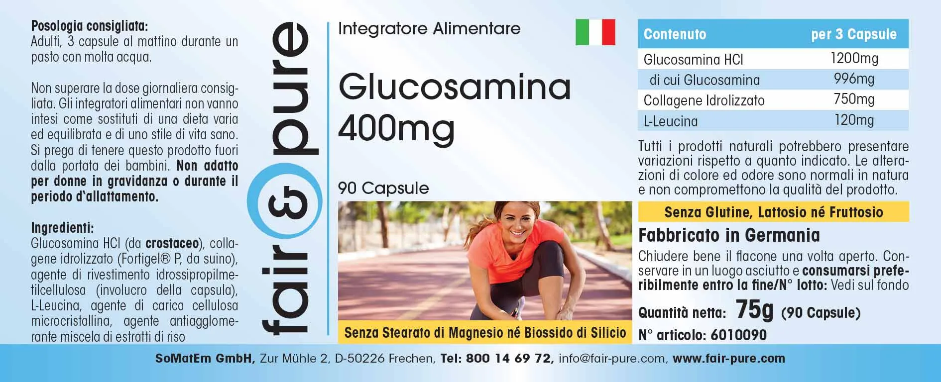 Glucosamina 400 