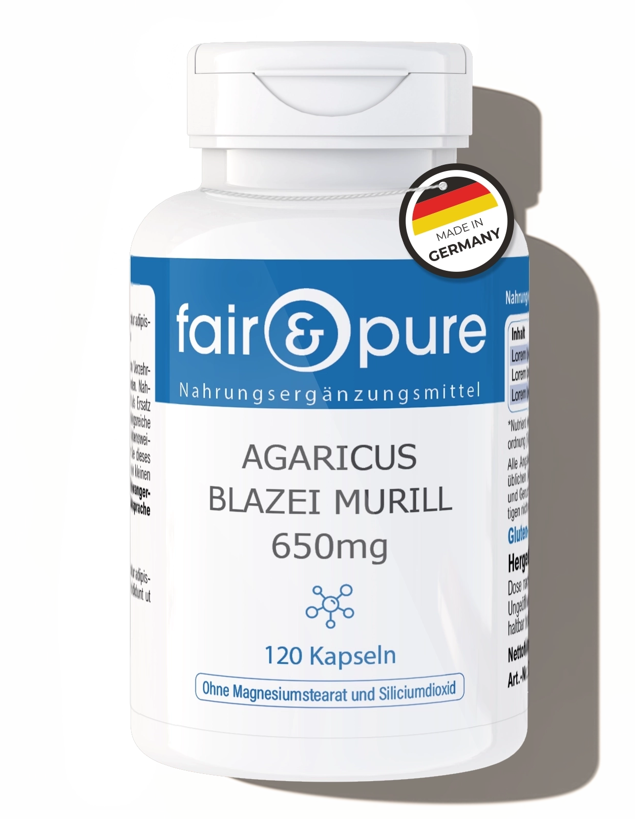 Agaricus Blazei 650mg